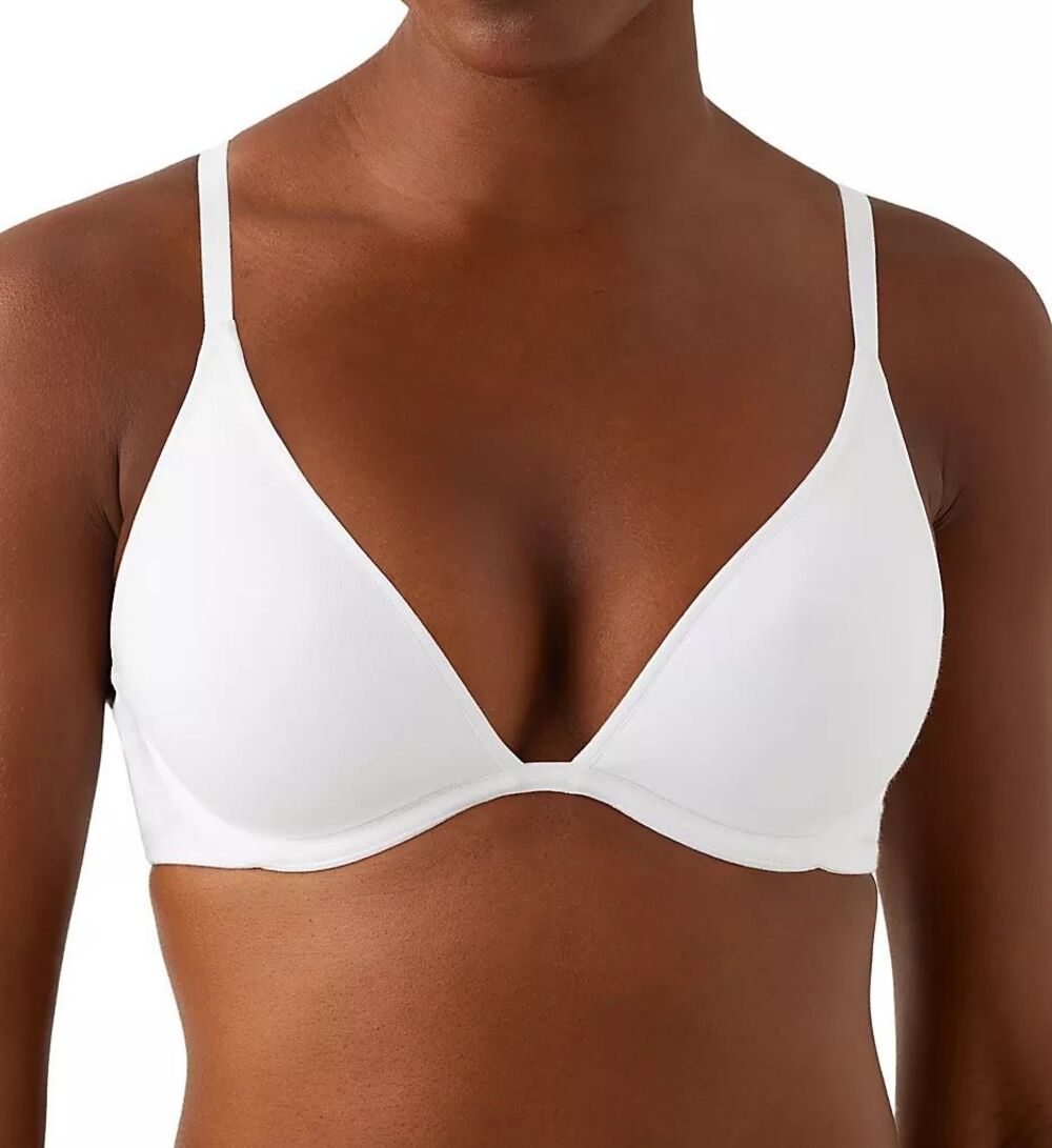 b.tempt'd by Wacoal Cotton To A Tee Plunge Underwire T-Shirt Bra White 36A